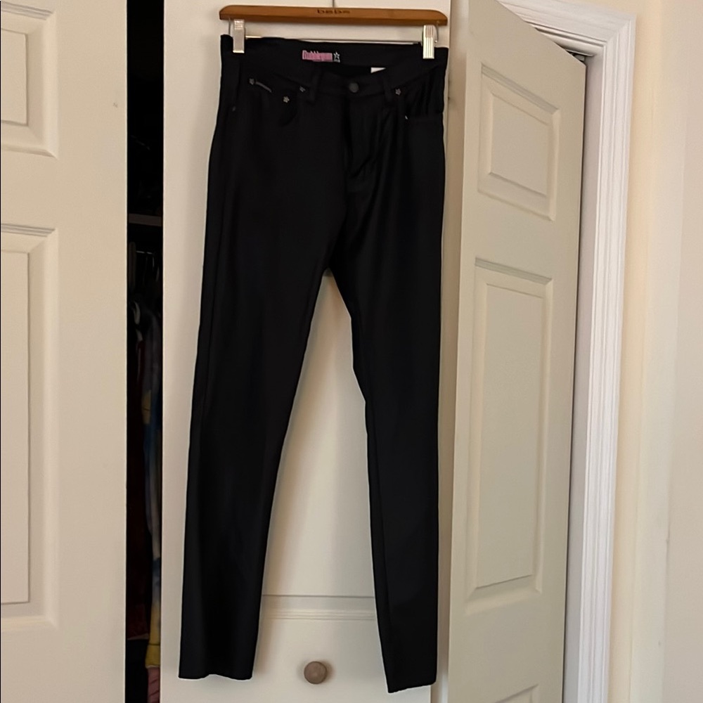 Vintage Bubblegum Black Pants